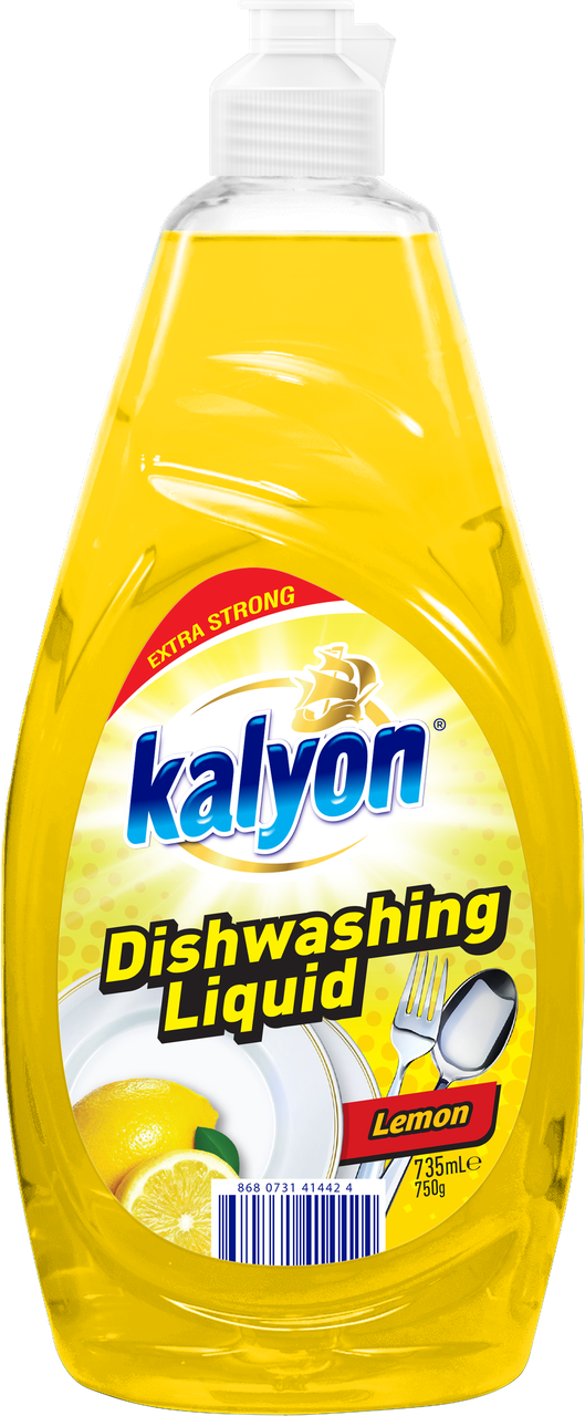 Засіб для миття посуду Kalyon Extra Dishwashing Liquid Lemon 735 мл