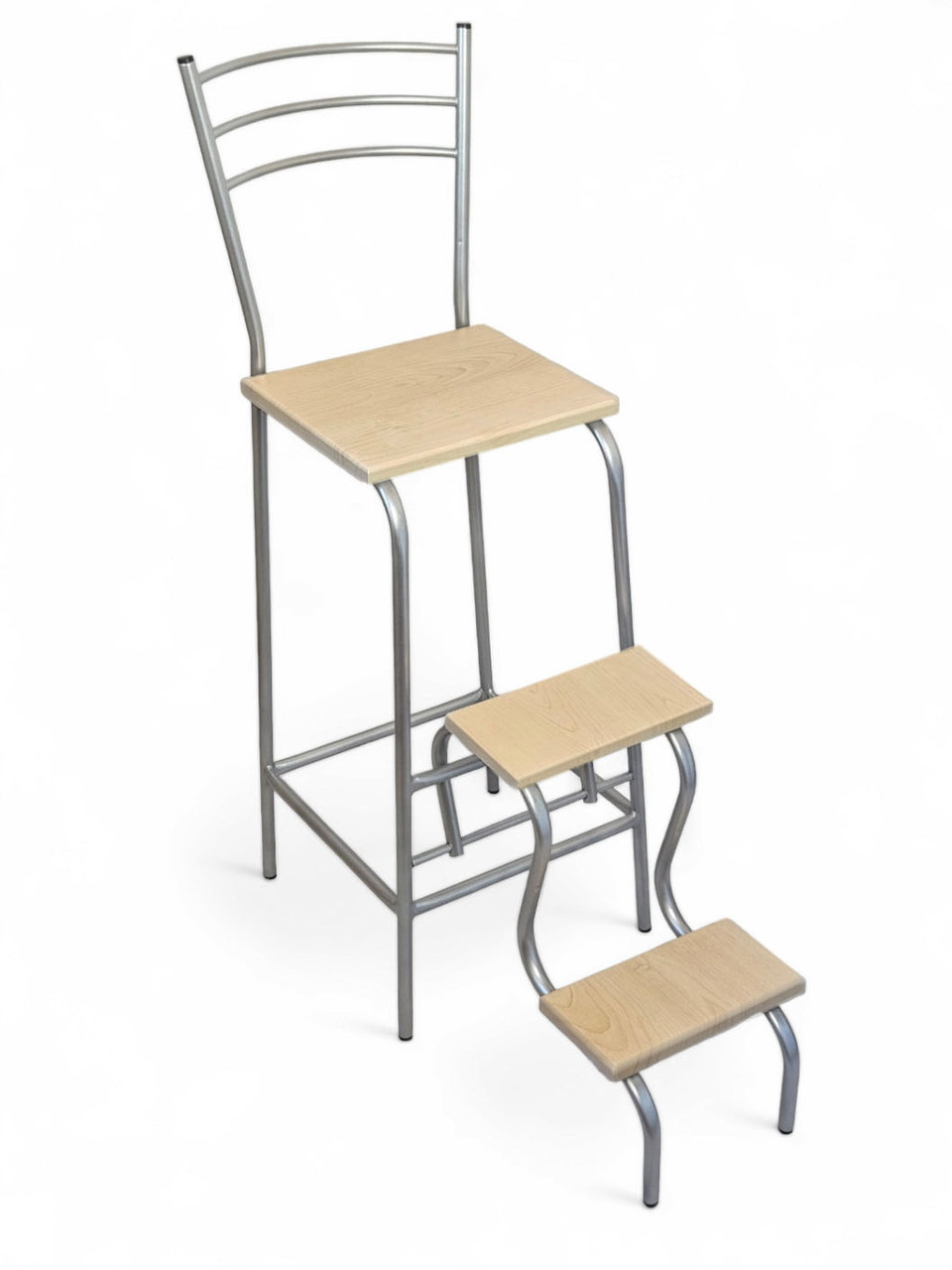 Стілець зі спинкою драбина яблуня світла Наша Ковка, фото 1