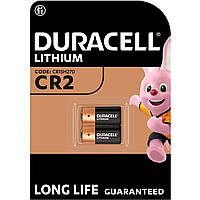 Батарейки Duracell CR2 3V LITHIUM BL 2