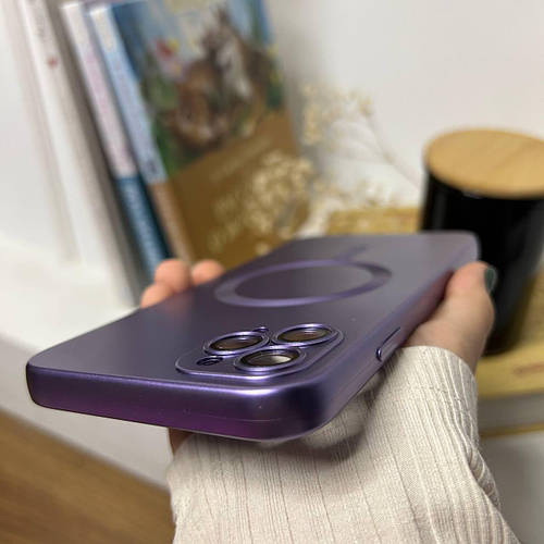 Силіконовий чохол для iPhone 11 Pro Max Purple MagSafe / Айфон 11 Про ...