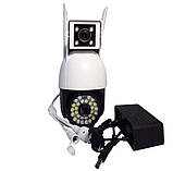 Камера вулична Dual Camera P12 WI-FI IP V380PRO 8760, фото 2