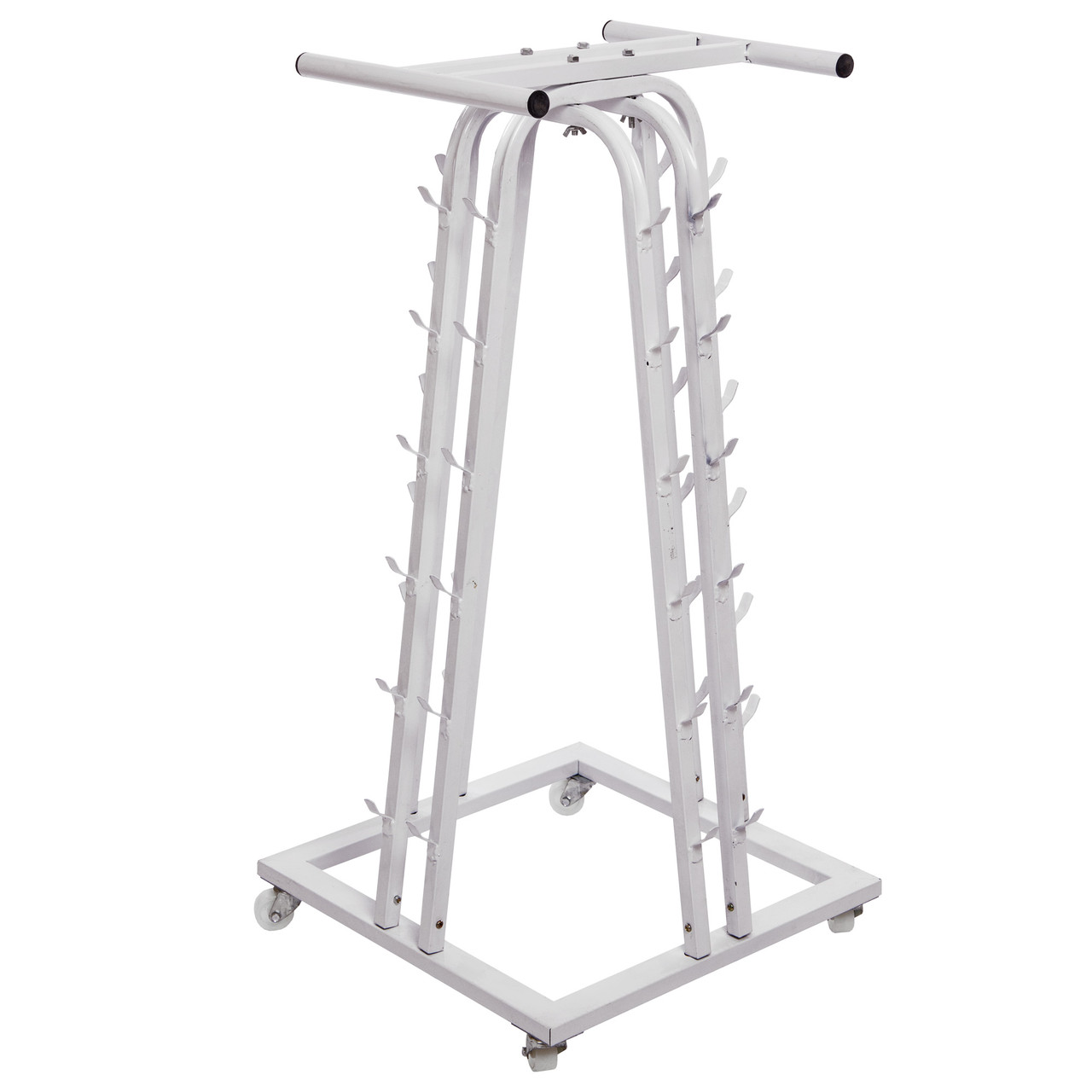 Стійка для гантелей чотиристороння 49х49х102см Zelart (SC-8032), фото 1