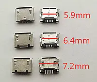 Гніздо micro-USB #2 6,4 мм