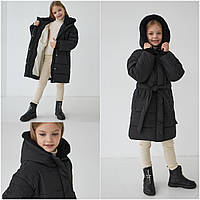 Зимняя детская куртка, пуховик Favorit тм Brilliant Размеры 134- 158