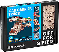 Конструктор дерев'яний Mr.Playwood Механічний Автовоз 3D-модель