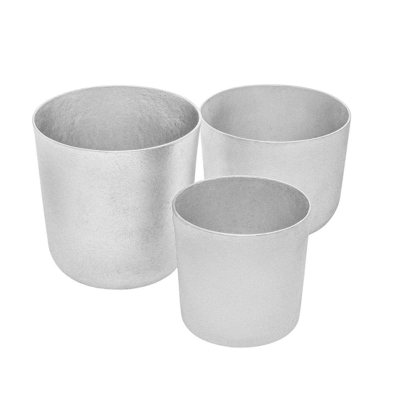 Набір з 3 форм для випікання пасок, хліба та кексів з литого алюмінію 0.4, 0.35 та 0.2 л