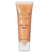 Восстанавливающая маска от морщин для всех типов кожи лица, Yellow Rose Bio-Gel Mask