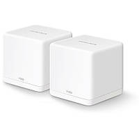 Домашня Mesh Wi-Fi система Mercusys AC1300 Whole-Home Mesh Wi-Fi/2x1000Mbps LAN Ports комплект 2 шт White