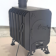 Купить буржуйку с конвекцией, для дома дачи в гараж, сталь 4мм, недорого