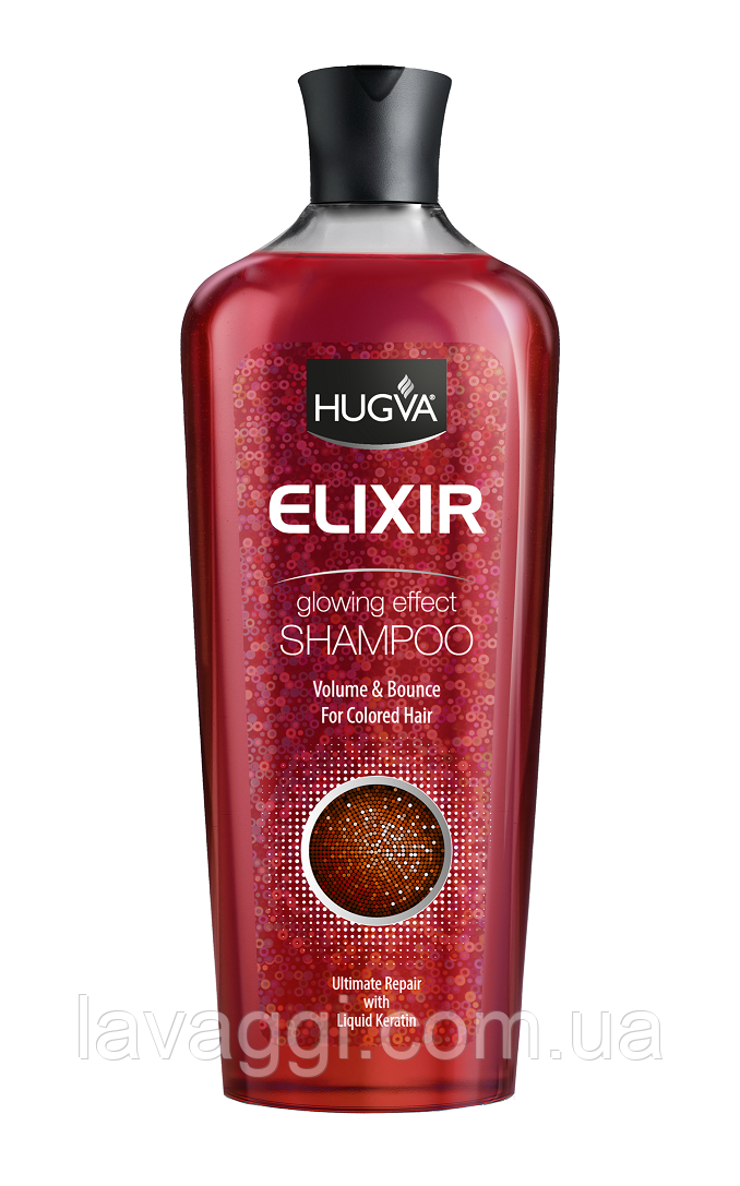 Шампунь для фарбаваного волосся Hugva Elixir for Colored Hair 600 мл, фото 1