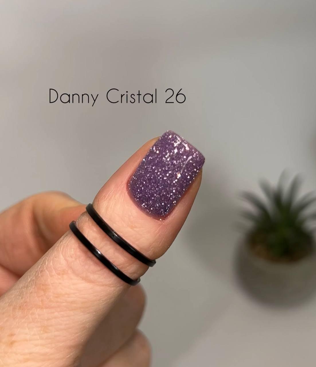 Світловідбивний гель-лак Danny №26 колекція FLASH CRYSTAL, фото 1