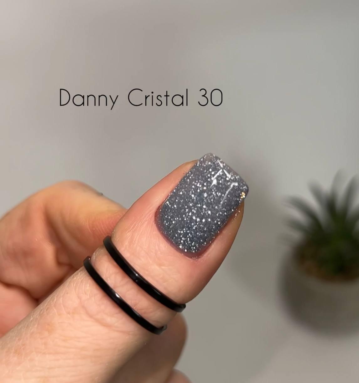 Світловідбивний гель-лак Danny №30 колекція FLASH CRYSTAL, фото 1