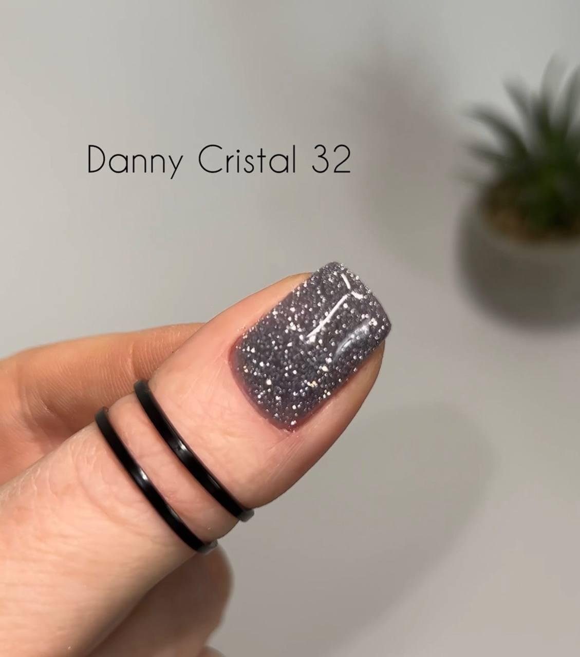 Світловідбивний гель-лак Danny №32 колекція FLASH CRYSTAL, фото 1
