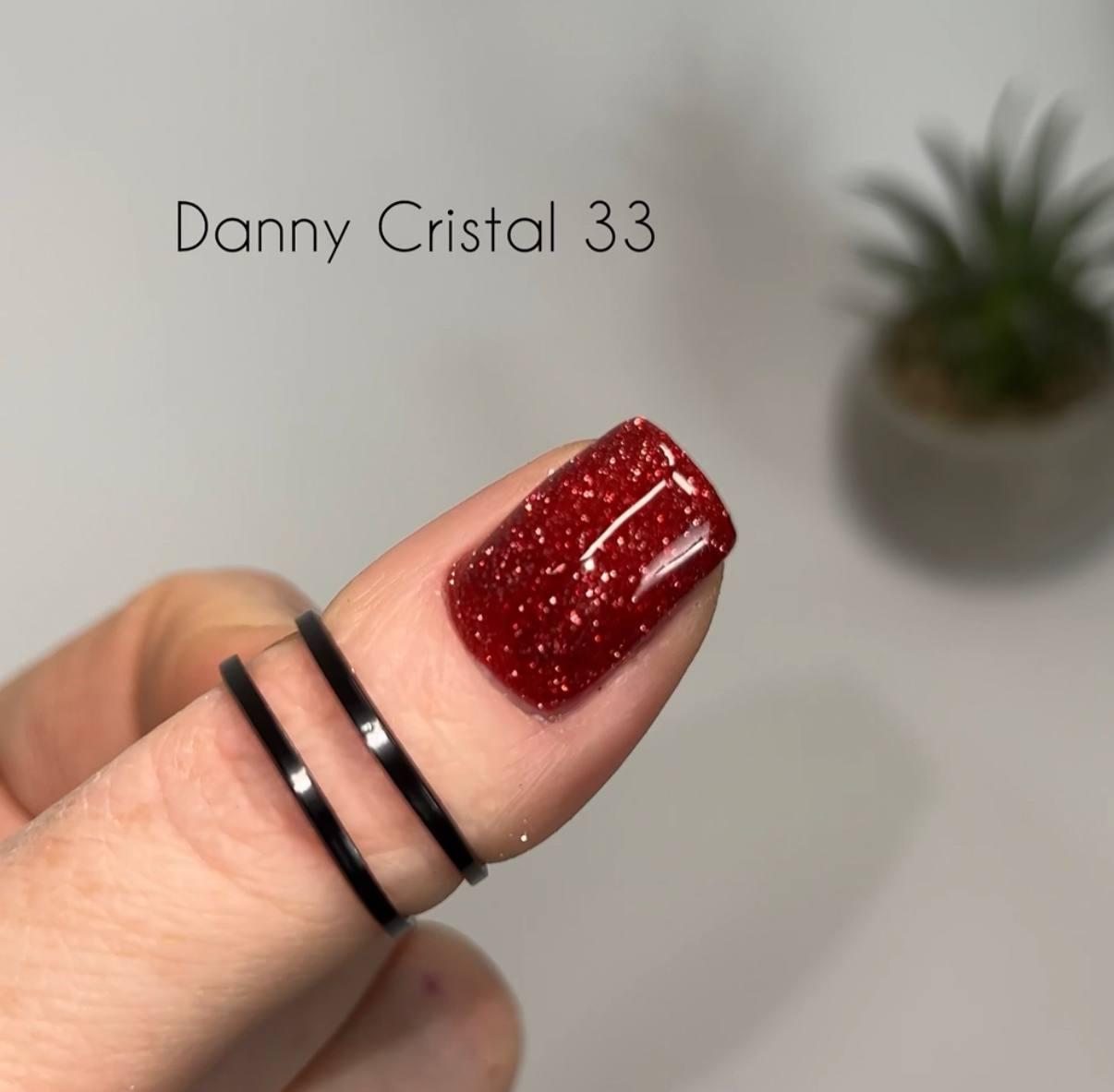 Світловідбивний гель-лак Danny №33 колекція FLASH CRYSTAL
