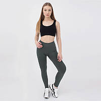 Спортивні безшовні легінси Leggins energy (khaki)