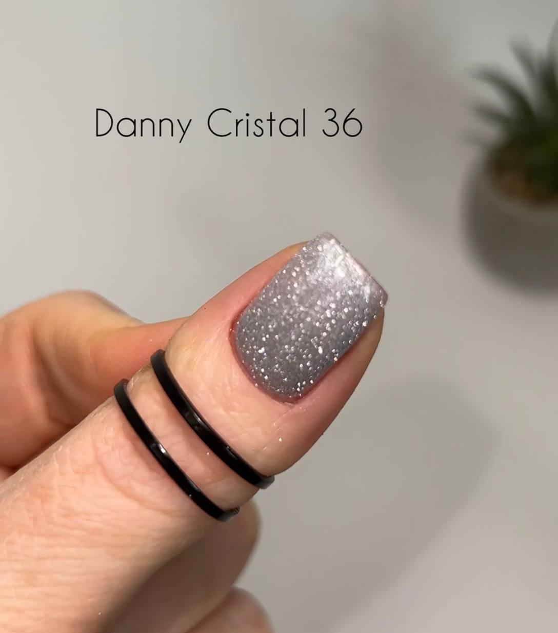 Світловідбивний гель-лак Danny №36 колекція FLASH CRYSTAL