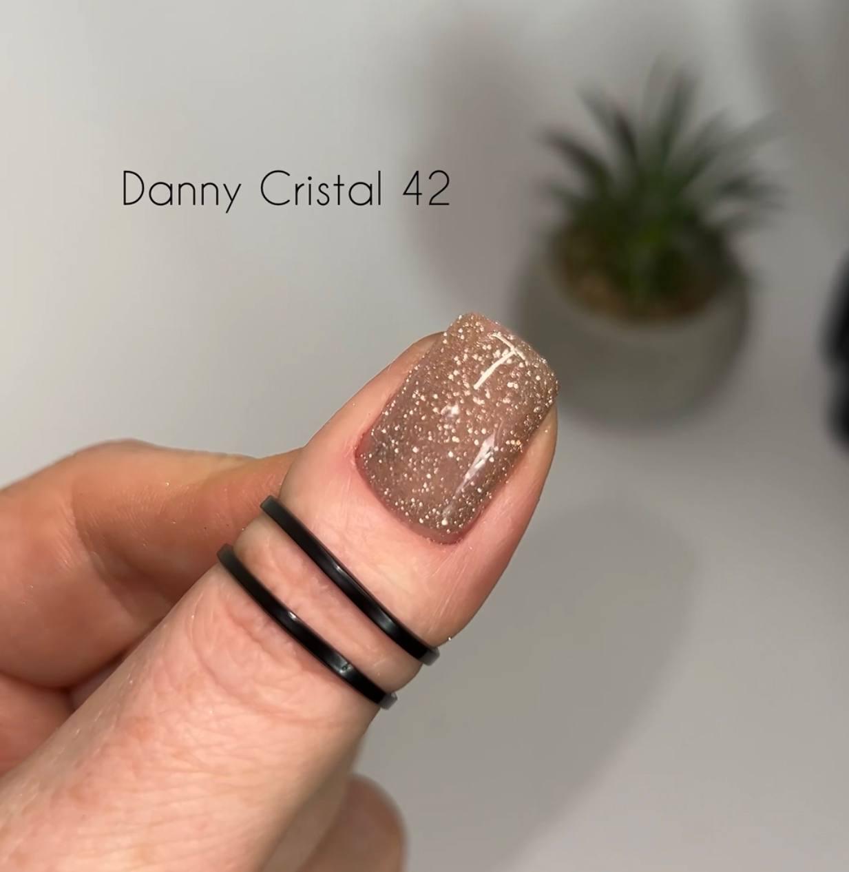 Світловідбивний гель-лак Danny №42 колекція FLASH CRYSTAL, фото 1