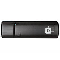 Wi-Fi адаптер безпровідний D-Link DWA-182 AC1200 USB 802.11ac Black