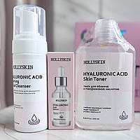 Набор Hollyskin Hyaluronic Acid Basic Care для всех типов кожи