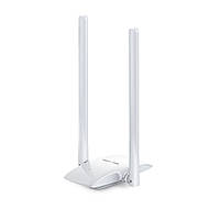 Wi-Fi адаптер Mercusys MW300UH USB N300 300 Mbps at 2.4 GHz 2×High Gain External Antennas Micro USB 2 White