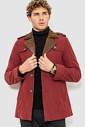 Піджак чоловічий, колір бордовий, 182R15173 XL