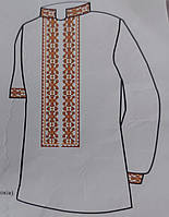 Заготівка для вишивання дитячої сорочки для хлопчика