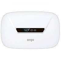 Портативний мобільний маршрутизатор мобільний WIFI роутер ERGO M0263 (cat4) 3G/4G Wi-Fi White