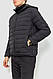 Куртка чоловіча демісезонна, колір чорний, 234R518 S, фото 3