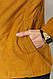 Піджак чоловічий, колір гірчичний, 182R15170, фото 5
