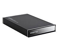 Зовнішній корпус для 2.5" HDD/SSD CHIEFTEC CEB-7025S aluminium+plastic USB3.0 Black