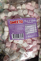 Sweeto Pink & White Marshmallow Зефир маршмеллоу жевательный розово белый 1 кг