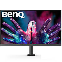 Монітор TFT 31.5" BenQ PD3205UA IPS 4K UHD 99% sRGB HDMI DP USB-С USB-hub HAS колонки Dark-Grey