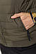 Куртка чоловіча демісезонна, колір хакі, 234RA40 5XL, фото 5