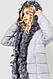 Куртка жіноча, колір сірий, 235R192 XXL, фото 5