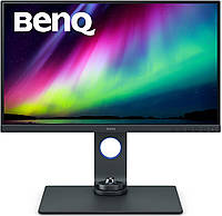 Монітор поворотний BenQ SW270C TFT 27" IPS QHD Adobe RGB HDMIx2 DP USB-C USB-hub Card Reader Deep Grey