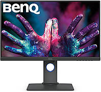 Монітор поворотний BenQ PD2705Q TFT 27" IPS QHD HDMI DP USB-C колонки Grey