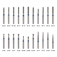 Бори алмазні стоматологічні "АZDENT" високої якості в асортименті ( поштучно, будь-який)