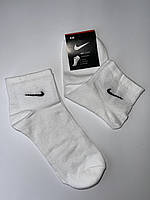 Шкарпетки чоловічі Nike демісезонні спортивні середні з бавовни