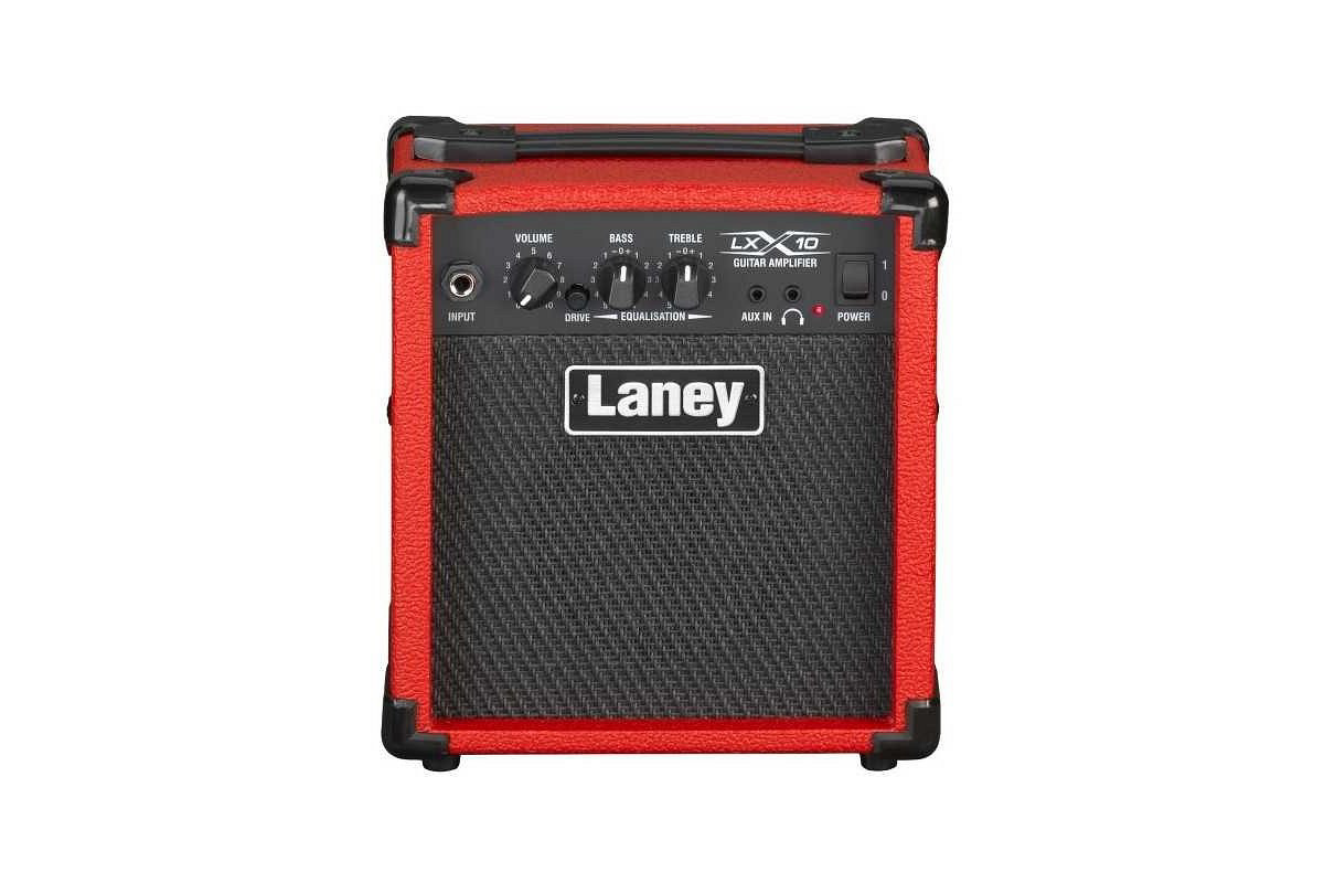 Комбопідсилювач для електрогітари Laney LX10-RED