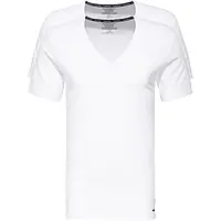 Комплект 2 шт. Мужская белая повседневная футболка Calvin Klein (590646-01). Оригинал. Размер M