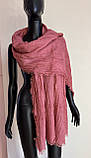 Жіночий однотонний мʼягкий шарф Donna, фото 2
