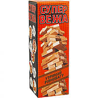 Настільна гра Супер вежа Дженга Arial 910114, 54 блоки