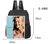 Рюкзак жіночий чорний, фото 3