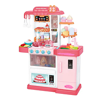 Багатофункціональна дитяча ігрова кухня з водою і парою Limo Toy WD-T35-Y35 зі світлом і звуком (від 3-х років)