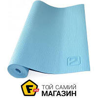 Коврик Liveup PVC Yoga Mat blue (LS3231-04b)