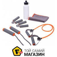 Эспандер Liveup Training Set gray/white (LS3513)