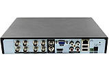 Комплект відеоспостереження UKC DVR KIT-945 8ch Gibrid AHD 8 камер, Відеореєстратор для приміщення, фото 9