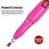 Фрезер для манікюру Beauty nail DM-14/2000, Машинка для педикюру, фото 4