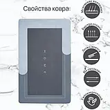 Килимок для Ванної Вологопоглинаючий Нековзний Швидковисихаючий Суперабсорбуючий 40х60 см AND185, фото 3