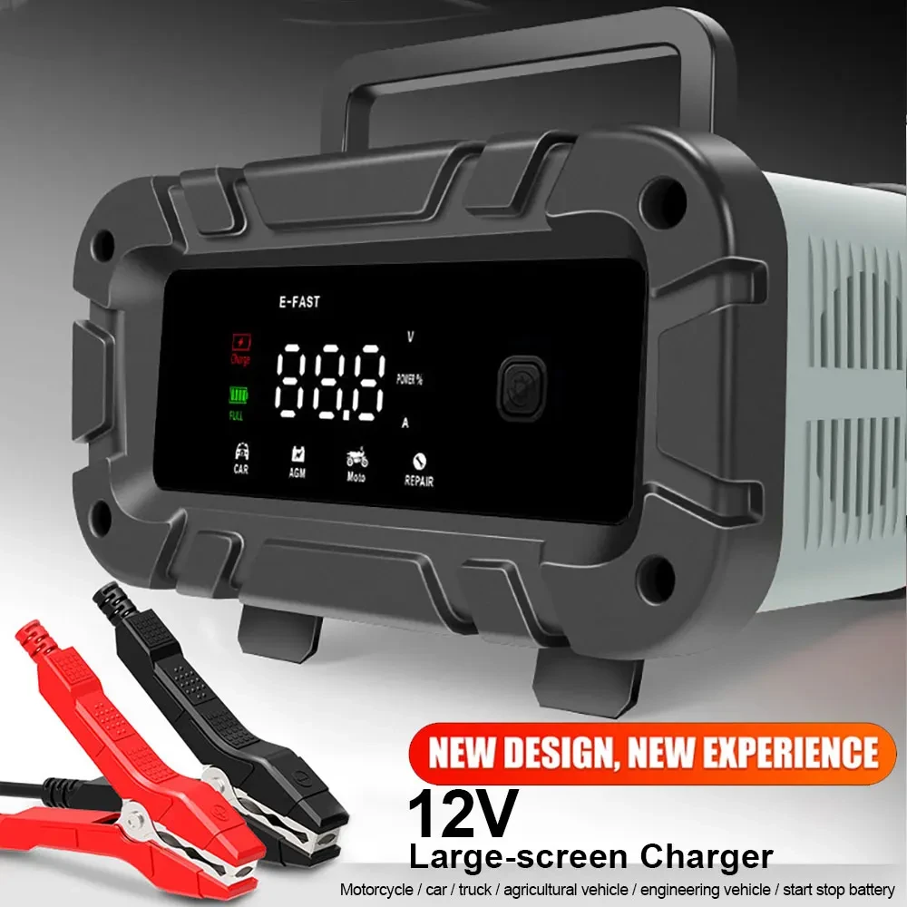 Зарядний Пристрій 12V 6А Smart Car Battery TK400, Свинцевий кислотний акумулятор